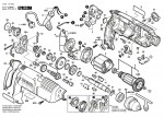 Bosch 0 601 17A 642 GSB 18-2 RE Percussion Drill 230 V / GB Spare Parts GSB18-2RE